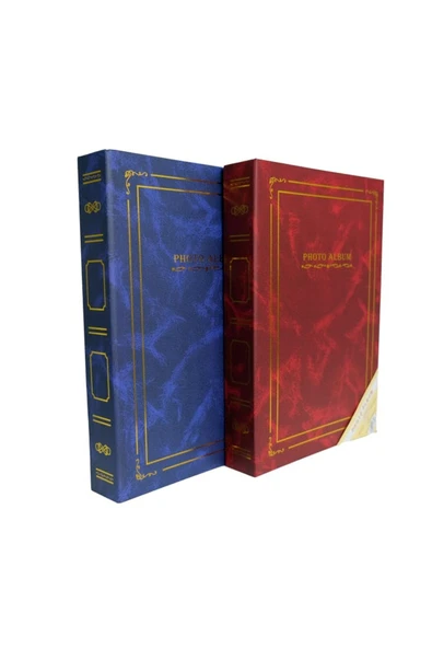 15x21cm 200’lük Ciltbezli Fotoğraf Albümü - Resim 3