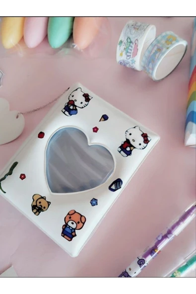 Binder Kpop Pcfotokart Holder Kawaii Sleeve Pc - Resim 2