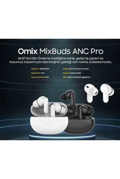 Mixbuds Anc Pro Aktif Gürültü Önleme Özelliğine Sahip - 3
