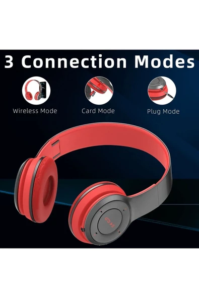 Kablosuz Bluetooth 5.0 Katlanabilir Kulaklık - 4