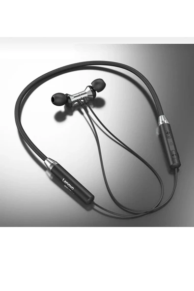 Pro Sport Kablosuz Mıknatıslı Mikrofonlu Bluetooth Kulaklık Siyah - Resim 2