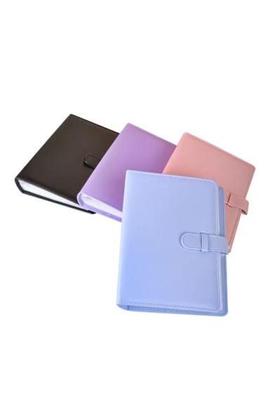 Deri Instax Polakart Fotoğraf Albümü 6x9cm 96 adet Fotoğraf Kapasiteli - 3