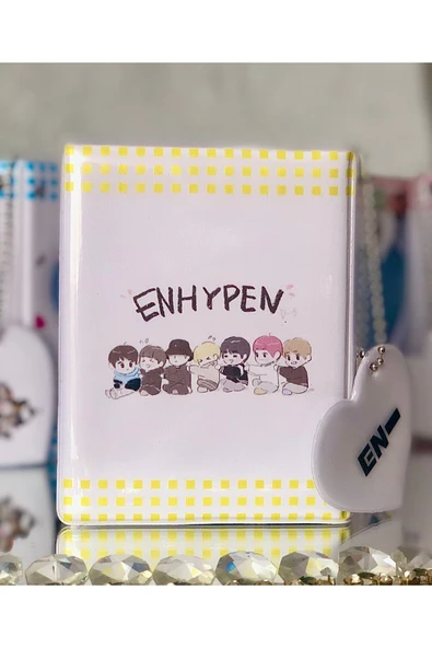 Kpop Fotokart Binder Mini Albüm 6x9 Instax Fotoğraf Resim Albümü Kartlık - Resim 2