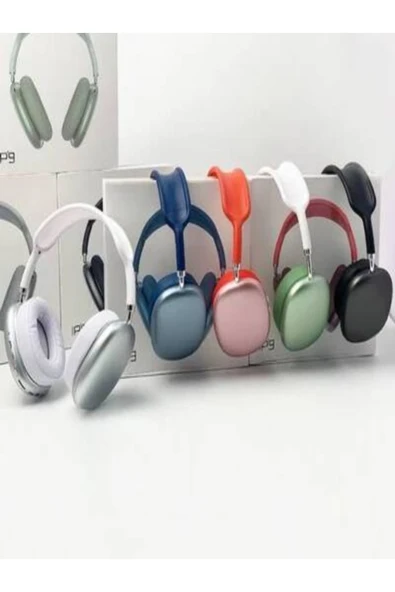 P9 Bluetooth Kulak Üstü Kulaklık Siyah - Resim 2