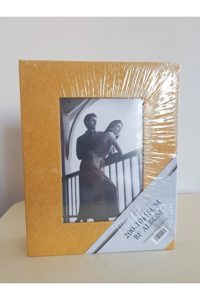 Istediğiniz Renk 200lü 10x15cm Fotoğraf Albümü - Deri Kaplı Foto Pencereli - Aile Resimleri Için - 1