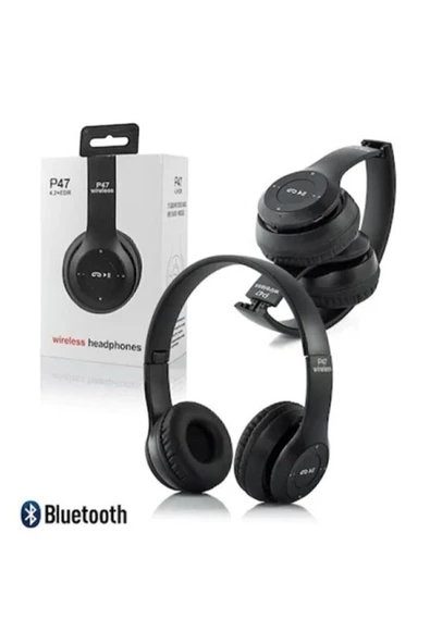Yok 5.0+edr Wireless Headphones Bluetooth Kulaklık 5.0+edr 5.0 2 Yıl Siyah - 3