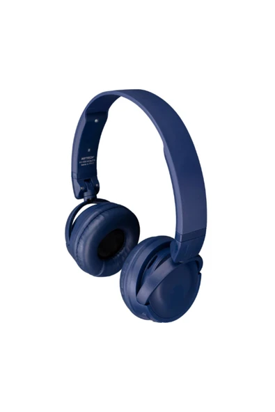 Hy-xbk44 Batty Mavi Tf Kart Özellikli Bluetooth Kulaklık - Resim 4
