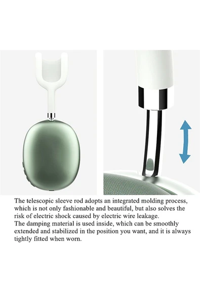 P9 Plus Kablosuz 5.0 Mikrofonlu Bluetooth Kulaklık P9 Kulaklık - Resim 2