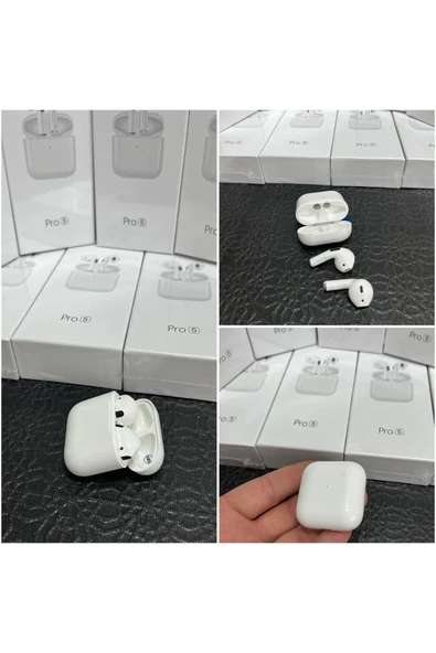 Bluetooth Kulaklık Pro 5 Ios-android Uyumlu Iddialı Kıyassız Üst Kalite - Resim 2