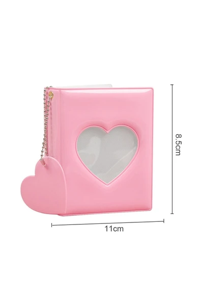 Heart Binder - Pembe - 4