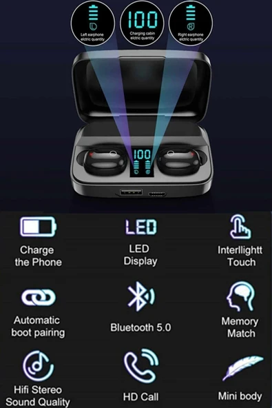 Mi Earbuds Tws A10s Uyumlu Bluetooth Kulaklık - Resim 3