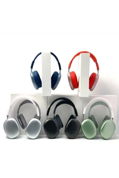 P9 Bluetooth Kulak Üstü Kulaklık Siyah ürün görseli 1