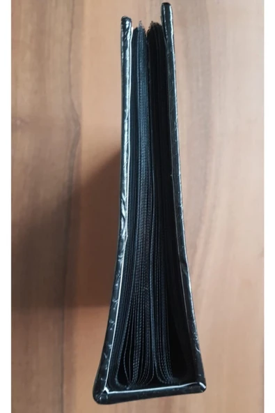 100lü 15x20cm Fotoğraf Albümü Siyah - Deri Kaplı Foto Pencereli - Aile Resimleri Için Album - 5