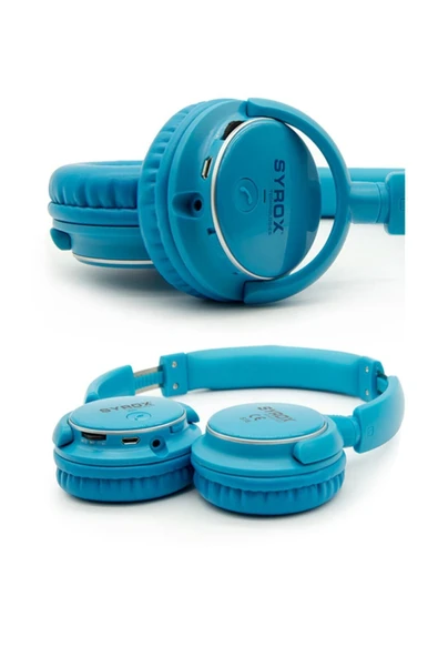 Syrox S16 Bluetooth Kulak Üstü Kablosuz Mikrofonlu Kulaklık - Resim 2