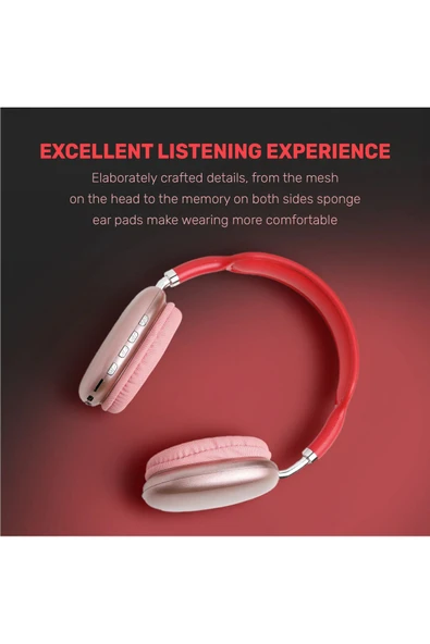 P9 Plus Kablosuz 5.0 Mikrofonlu Bluetooth Kulaklık P9 Kulaklık - Resim 4