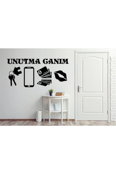 İndispensableyl 20x40 Cm Çocuk Odası , Ev Kapısı , Oda Duvarı Dekoratif ÖZEL sticker Çıkartma - 1