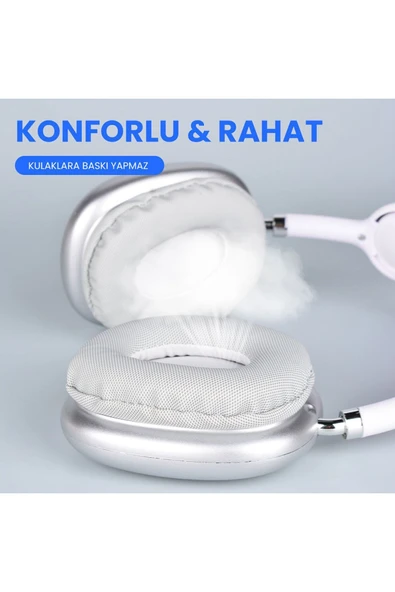P9 Air Max Uyumlu Kablosuz 5.0 Mikrofonlu Bluetooth P9 Kulaklık MUHTEŞEM SES - 3