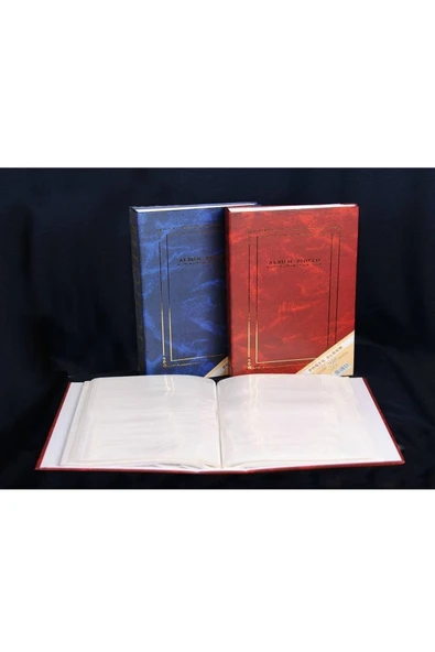 15x21cm 200’lük Ciltbezli Fotoğraf Albümü - Resim 6