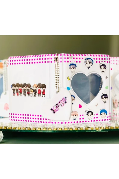 Kpop Fotokart Binder Mini Albüm (2 FOTOKART HEDİYE, GÖRSELDEKİ ÜRÜNÜN AYNISI GELMEKTEDİR) - 3