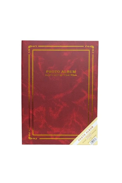 15x21cm 200’lük Ciltbezli Fotoğraf Albümü - Resim 4