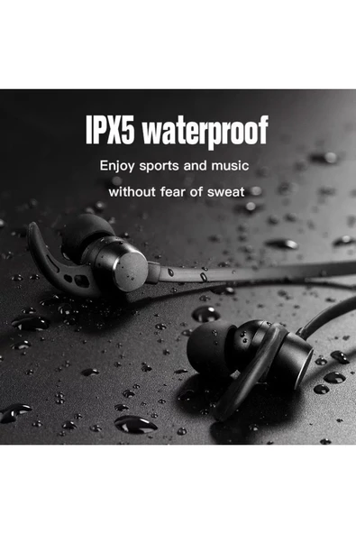 Mıknatıslı Spor Bluetooth Kulaklık 200 Saat Müzik - Resim 5