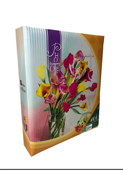 10x15 400 Lü fotoğraf Resim Albümü Lüks Amatör Fotoğraf Albümü - Resim 3