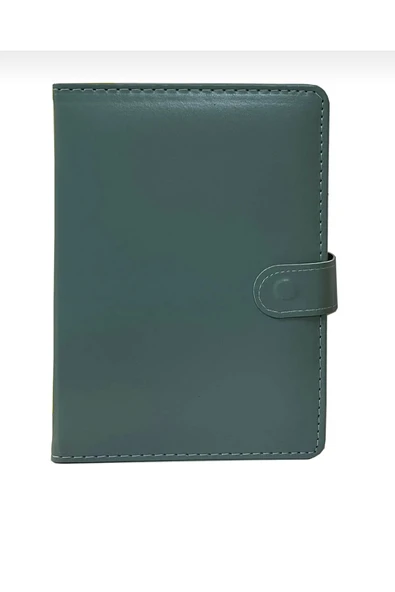 Yeşil 6x9 Fotoğraf Albümü 96 Fotoğraflık İnstax Binder Kpop Resim Albümü Kartlık