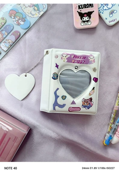 Binder Kpop Pcfotokart Sleeve 6x9 Instax Fotoğraf Albümü Mini Resim Albümü