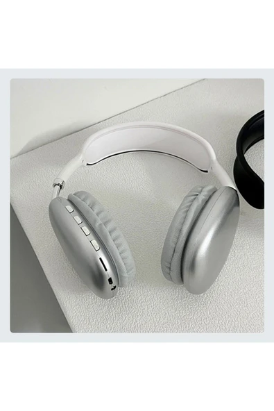 P9 Plus Kablosuz 5.0 Mikrofonlu Bluetooth Kulaklık P9 Kulaklık - Resim 3