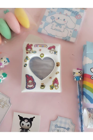 Binder kpop PCfotokart sleve holder kawaii