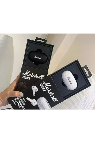 Marshall Mod 3 Kablosuz Bluetooth Kulakiçi Kulaklık -android-pc Uyumlu Marshall Kulaklık - 6