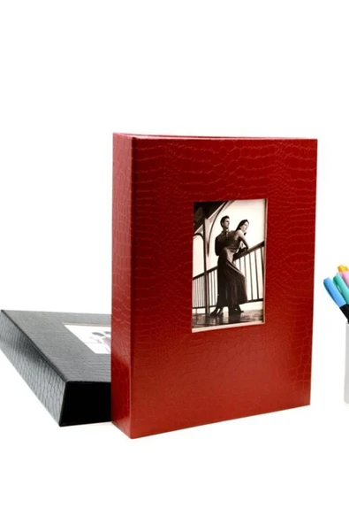 10x15 200 Lük Deri Fotoğraf Albümü.