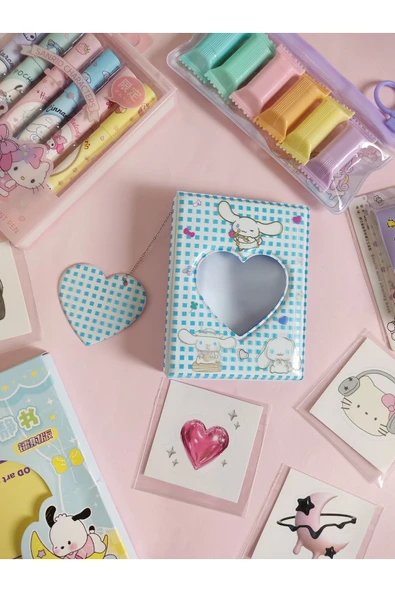 Cinnamaroll kpop binder PCfotokart kpop ürünleri