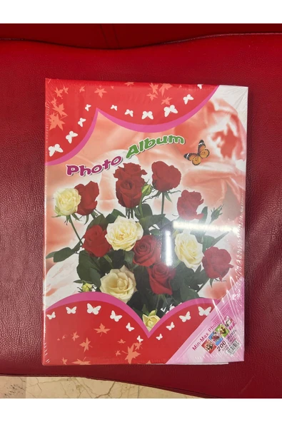 15x21 200 Fotoğraflık Resim Fotoğraf Albümü Lüks Albüm ürün görseli