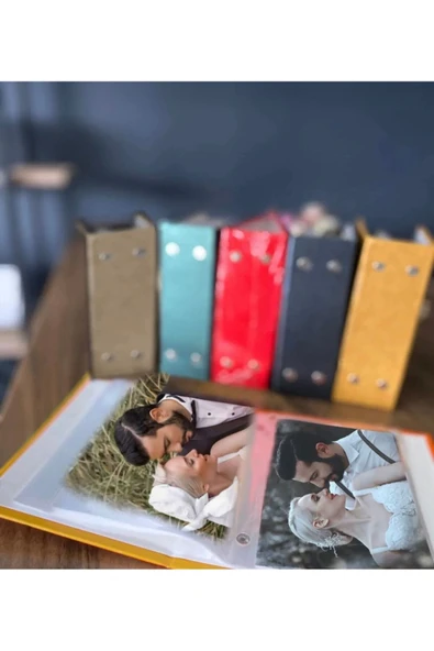 4 Adet 10x15 Fotoğraf Albümü İsim Soyisimle Renk Belirtiniz - Resim 2