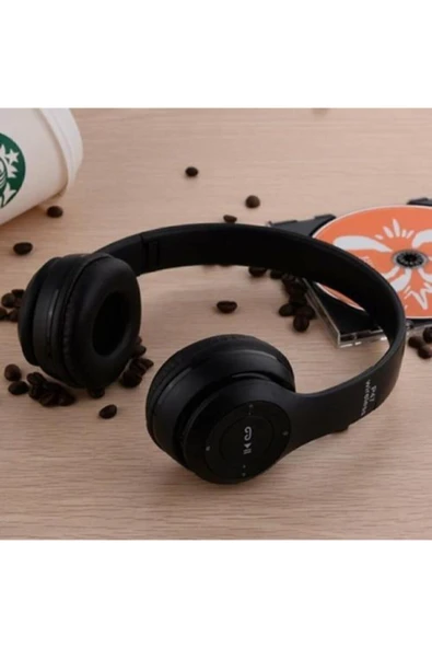 Yok 5.0+edr Wireless Headphones Bluetooth Kulaklık 5.0+edr 5.0 2 Yıl Siyah - 1