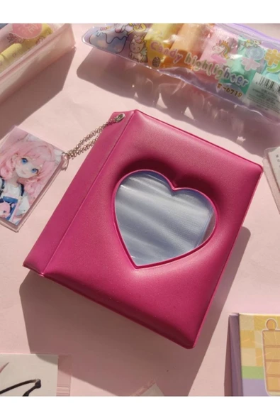 Binder Kpop Pcfotokart Sleve Kawai Holder 6x9 Instax Fotoğraf Resim Albümü Mini Boy - 2