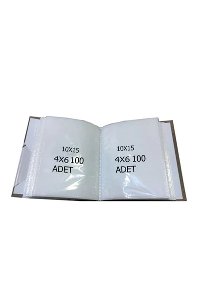 10x15 Deri Fotoğraf Albümü - 3