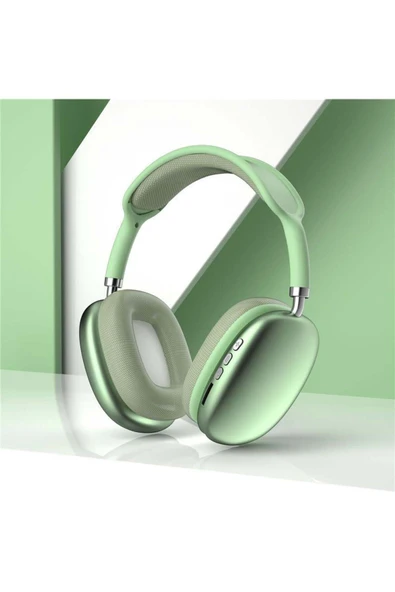 KOPYA - P9 Kablosuz 5.0 Mikrofonlu Bluetooth Kulaklık Beyaz (P9) - 1