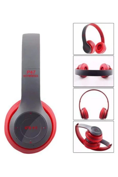 5.0+edr Katlanabilir Bluetooth Kulaklık Uyumlu - Resim 2