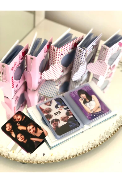 Fuşya kpop binder modelleri kpop ürünleri - 2