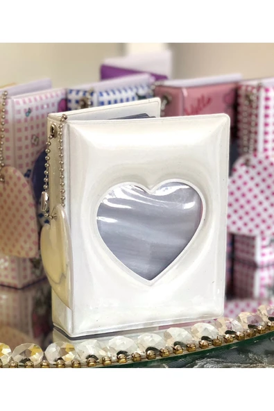 Binder Kpop Fotokart Mini Albüm Beyaz (2 FOTOKART HEDİYE, GÖRSELDEKİ ÜRÜNÜN AYNISI GELMEKTEDİR) - 3