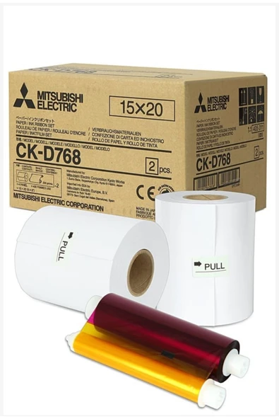 Mitsubişhi Ckd 768 Fotoğraf Baskı Kağıdı Termal Kağıt 15x21