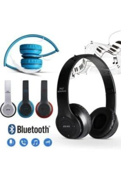 Wireless Headphones Bluetooth Kulaklık P47 5.0+edr - 5