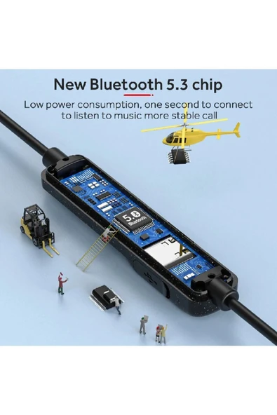 Trm- 150 Saat Şarj Kapasiteli Oyun Gaming Modlu Mikrofonlu Boyun Bantlı Bluetooth Kulaklık - 2