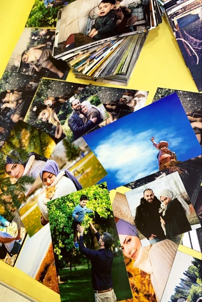 50 Adet Fotoğraf Baskısı Fujifilm Kart 10x15 Klasik Ebat (orijinal Solmaz Baskı) - 5
