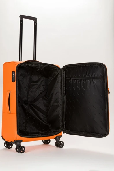 Unisex Kabin Boy Kumaş Valiz 028-03 - Resim 7