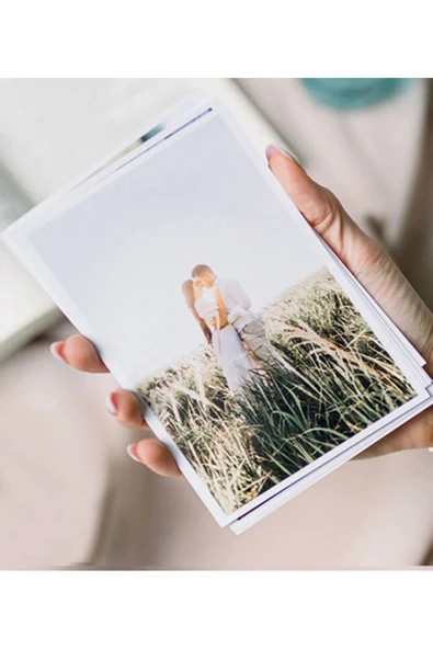 Fotoğraf Baskısı 5x7 Polaroid Baskı ( 40 Adet ) 1 Adet 32 Fotoğraflık Kalpli Albüm - 6