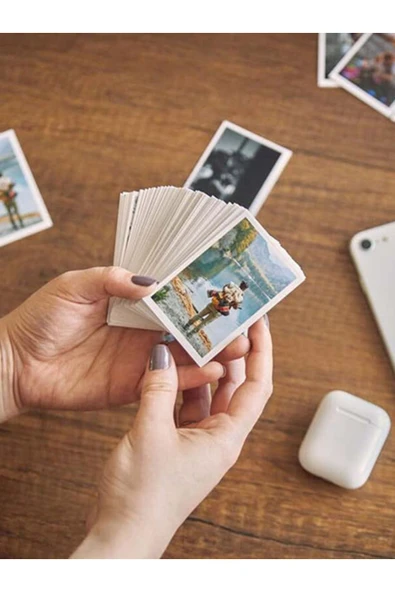 Fotoğraf Baskısı 5x7 Polaroid Baskı ( 40 Adet ) 1 Adet 32 Fotoğraflık Kalpli Albüm - 3