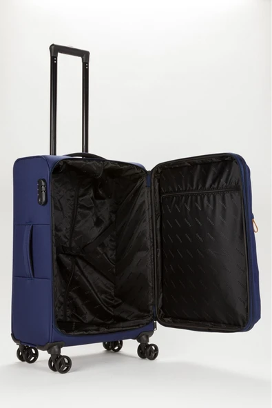 Unisex Kabin Boy Kumaş Valiz 028-03 - Resim 7